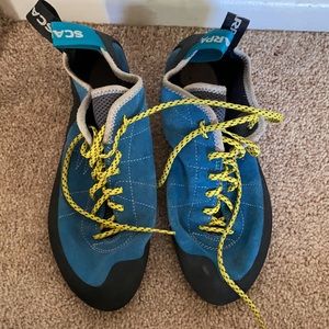 Scarpa climbing shoes